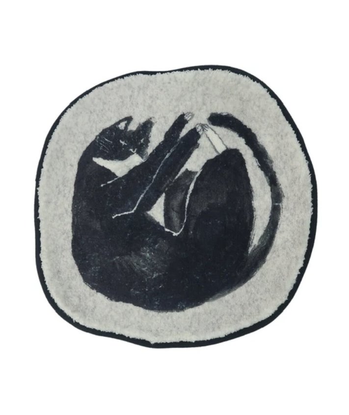 Atelier KOTETSU 動物插畫坐墊(Cat GY)