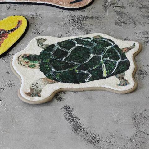 Atelier KOTETSU 動物插畫地墊 (烏龜)