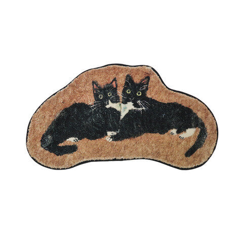Atelier KOTETSU 動物插畫地墊 (貓BR)