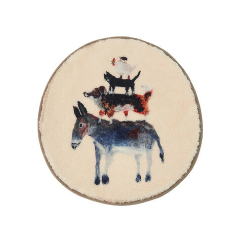 Atelier KOTETSU 動物插畫坐墊(Bremen)