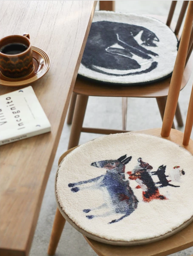Atelier KOTETSU 動物插畫坐墊(Bremen)
