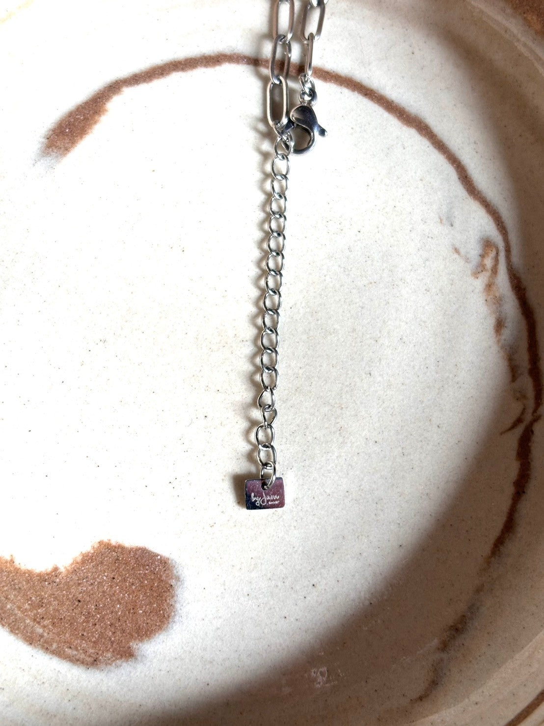 JAM Gioielli オーバル ターコイズ クリスタル セーターチェーン ロングチェーン