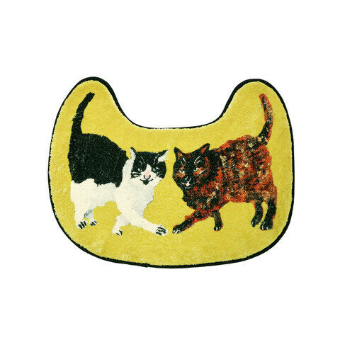 Atelier KOTETSU 動物插畫地墊 (貓 GR)