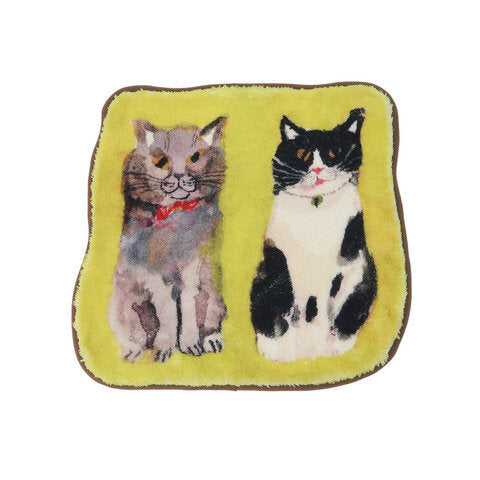 Atelier KOTETSU 動物插畫坐墊（Cat GR）