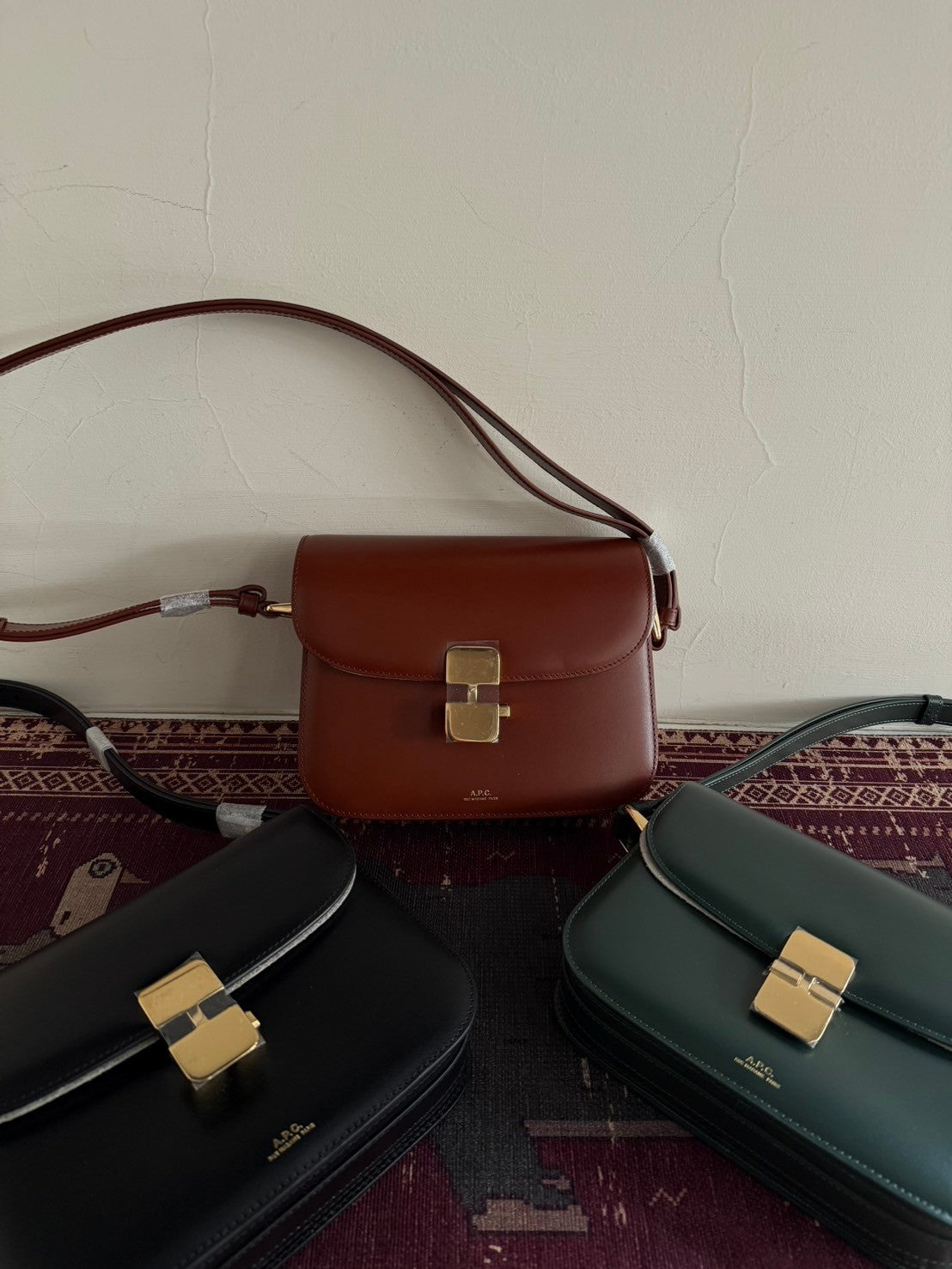 A.P.C. Grace Small Bag 復古方形包