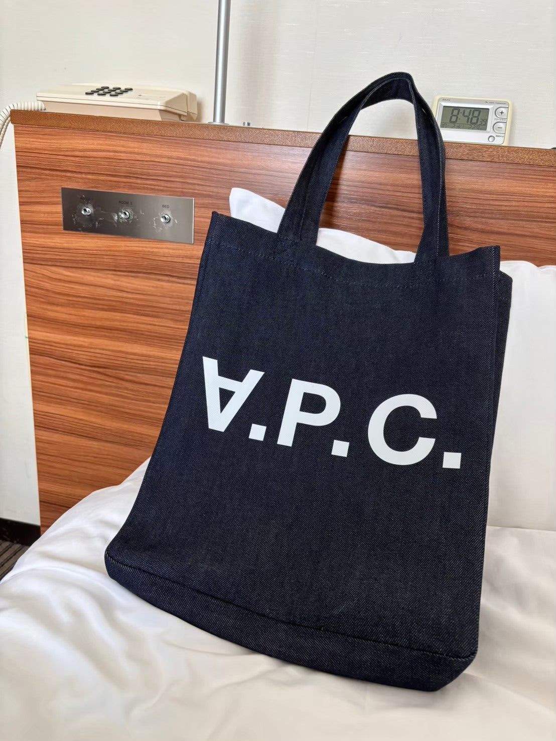 A.P.C. Laure Tote Bag 丹寧牛仔托特包