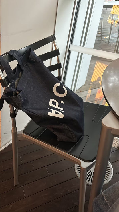 A.P.C. Laure Tote Bag 丹寧牛仔托特包