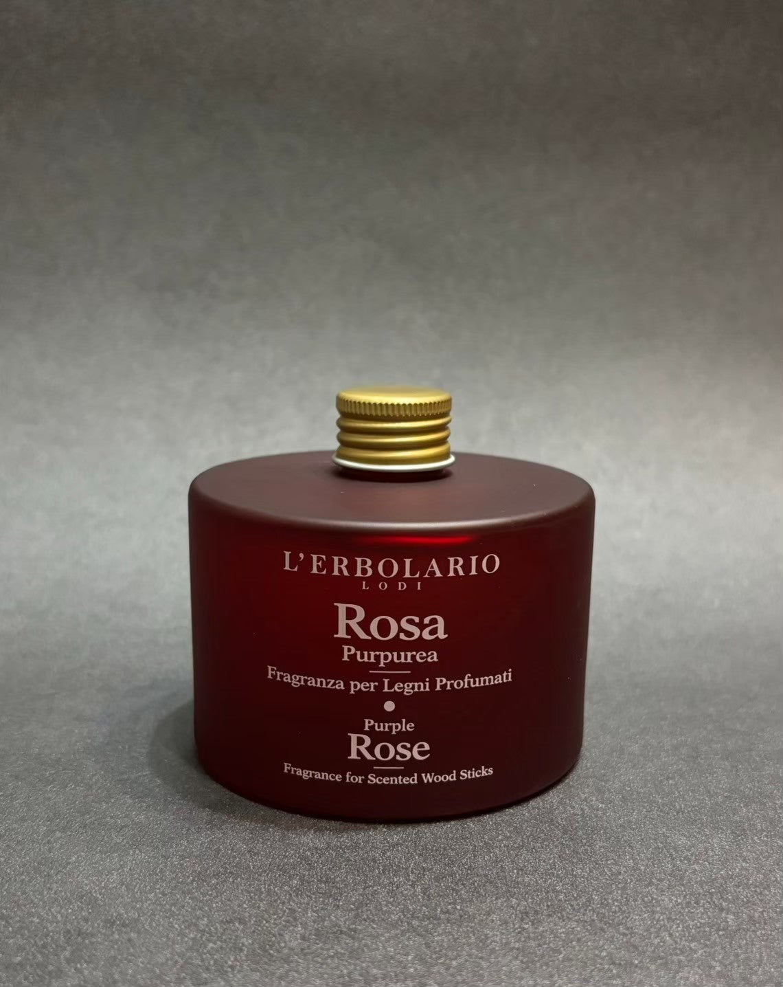 L'ERBOLARIO crimson rose diffuser bottle