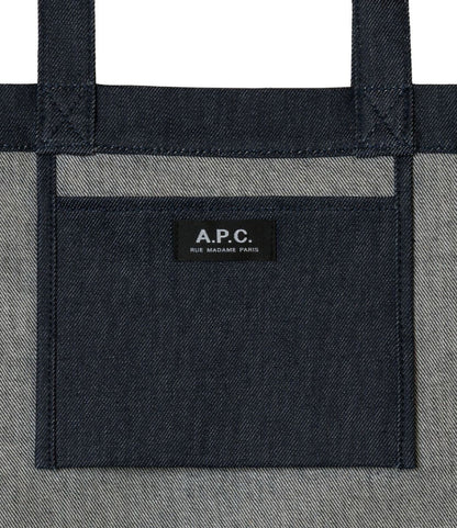 A.P.C. Laure Tote Bag 丹寧牛仔托特包